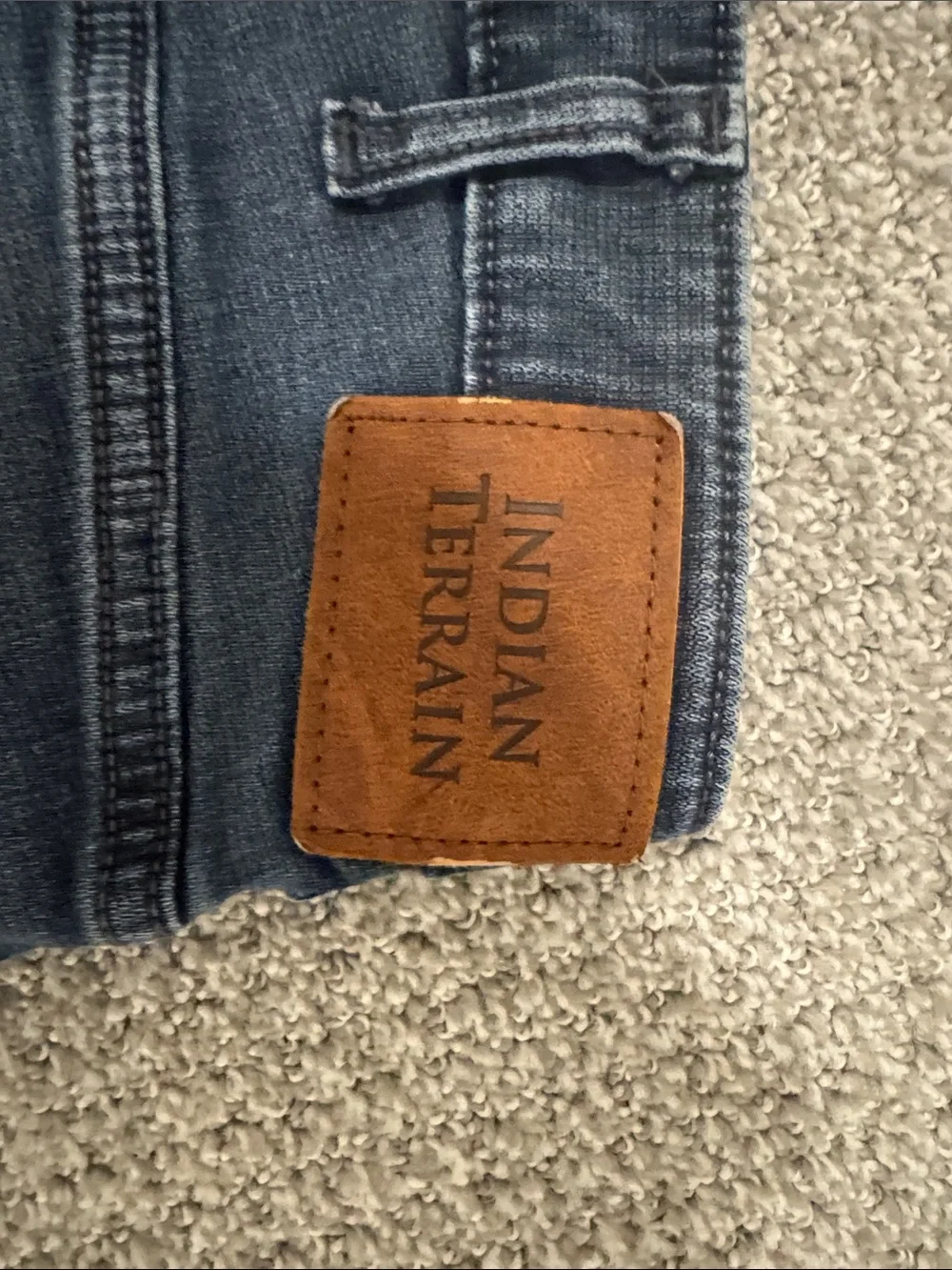 Indian Terrain Women's Dark Blue Skinny Jeans